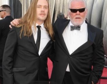 Clytie Lane husband Nick Nolte with his son Brawley Nolte